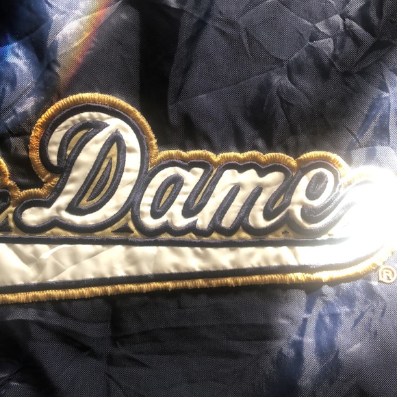Vintage Steve and Barry’s Notre Dame Fighting Irish Pullover Jacket - Picture 4 of 6